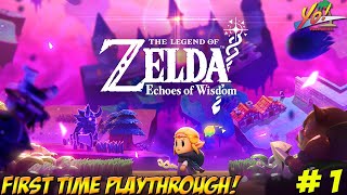 The Legend of Zelda Echoes of Wisdom First Time Full Playthrough Part 1  YoVideogames [upl. by Lizzy]