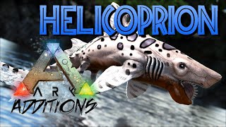 Swim ARKs Oceans with this new cool shark  ARK Additions Helicoprion mod update trailer [upl. by Allicirp]