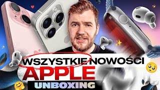 iPhone 15ProWatch 9nowe AirPods Pro MEGA pierwsze wrażenia [upl. by Nolahp]