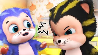 Billi Mausi Billi Mausi  बिली मौसी बिली मौसी  Hindi Nursery Rhymes  Billi Karti Meow  Main Tota [upl. by Ardnod494]