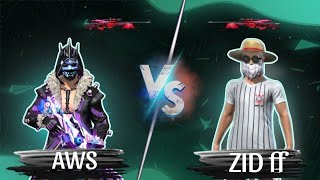 aws vs zid only awm 1vs1 game play ☠️ [upl. by Merline]