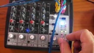 Behringer xenyx 802 после ремонта [upl. by Luas]