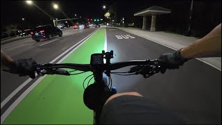 Plantation Night Ride  Fox Grip X Damper First Ride [upl. by Ayaros932]