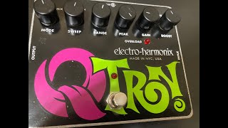 Electro Harmonix QTron Envelope Filter [upl. by Eimorej]