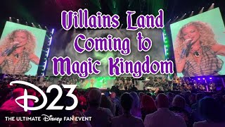 Villains Land Announcement with Rita Ora  D23 The Ultimate Disney Fan Event 2024 [upl. by Higinbotham87]