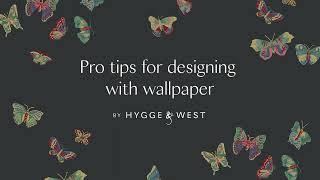 Professional tips for designing with wallpaper by Hygge amp West [upl. by Etteval]