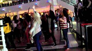 flash mob trafford centre pendleton college 2012 [upl. by Einnaffit942]