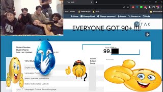 the best ATAR reaction video with 7 asians VCE 2023 [upl. by Anurag]