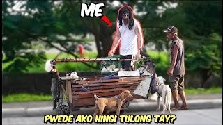 Will This Man Help a Fellow HOMELESS 😭 Hingi Ako Tulong [upl. by Eseerahs]