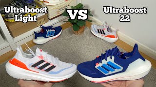 Ultraboost Light VS Ultraboost 22 worth upgrading🤔 Differencesamp On foot [upl. by Dusen]