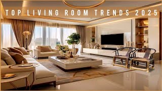 Top 12 Living Room Design Trends 2025  Stylish amp Functional Ideas for Your Home [upl. by Shriver]