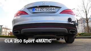 New Mercedes CLA 250 vs Golf VI GTI 0  250KMH Accelaration on Autobahn [upl. by Nnayram488]