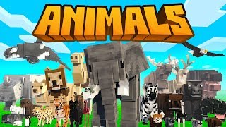 ANIMALS  Minecraft Marketplace Map Trailer [upl. by Akalam]