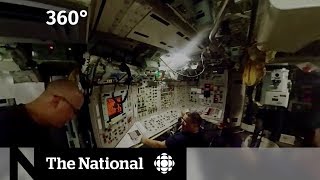 Inside the control room of a Canadian submarine 360 [upl. by Atilegna]