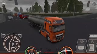 Super Orange Truckers Of Europe 2 The Big Foodtank Cross Highway Venice from Millen [upl. by Tiphane]