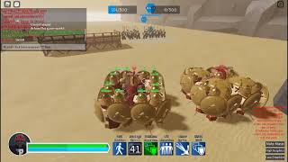 Roblox Warlords Gameplay [upl. by Ahsrats]