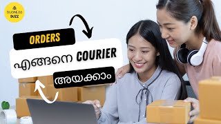 How to Send your Orders through Courier Services How to Approach Private amp IndiaPost Couriers [upl. by Ytsrik]