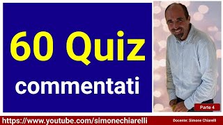 QUIZ 60 in diretta commentati da Simone Chiarelli  parte quarta 6102024 [upl. by Elocin]