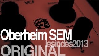 Oberheim Two Voice Four Voice SEM  the original  sequenced [upl. by Sherrer]