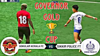 Kerala Blaster FC TAKES ON Sikkim Police FC In PRE QUATER FINAL Thriller [upl. by Geralda]