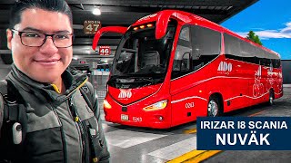 De CDMX a Puebla en un NUEVO Irizar i8 Scania Nuväk de ADO [upl. by Chapell]