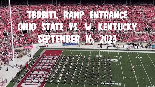 TBDBITL Ramp entrance Ohio State Vs Western Kentucky September 16 2023 [upl. by Nadroj]