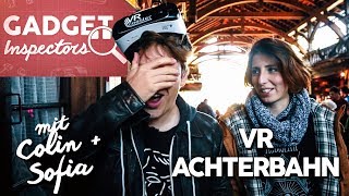 Gadget Inspectors  Virtual Reality Achterbahnen [upl. by Nitsirt]