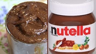 NUTELLA COME LORIGINALE  Crema spalmabile alle nocciole fatta in casa [upl. by Ainot953]