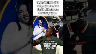 Texans Fans Thoughts On Cardi BStefon Diggs 😂 [upl. by Ellecrag603]