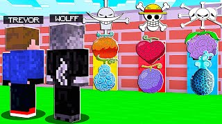 NÃO ESCOLHA A PORTA ERRADA DE ONE PIECE COM NOVOS MODOS DO LUFFY E NOVAS FRUTAS NO MINECRAFT [upl. by Aicarg604]