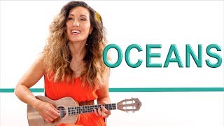 Oceans  Hillsong Ukulele Fingerpicking Tutorial and Play Along [upl. by Monsour85]