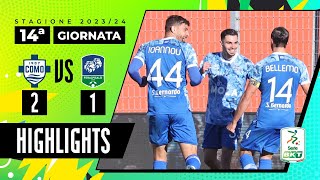 Como vs Feralpisalò 21  Buona la prima per Mister Cesc Fabregas  HIGHLIGHTS SERIE BKT 2023  2024 [upl. by Destinee]