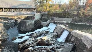 4K Quechee Falls in Vermont [upl. by Anilev]