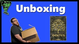 Gentes Deluxified Edition  Board Game  Unboxing [upl. by Yemar]