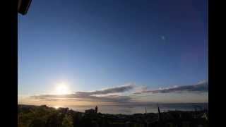 Duluth Minnesota Time Lapse Sunrise June 22 2012  Longest Daylight [upl. by Alicia]