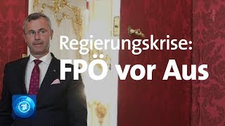 Österreich FPÖMinister wollen Regierung verlassen [upl. by Aramoj]