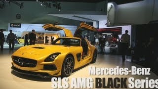 2014 MercedesBenz SLS AMG Black Series  2012 Los Angeles Auto Show [upl. by Xanthus]