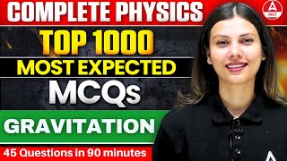 Gravitation  Class 11 Physics  Most Important Questions for NEET 2024Tamanna Mam [upl. by Fabiolas]