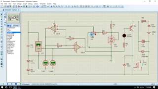 Thermostat Controller Proteus Simulation [upl. by Bunow]