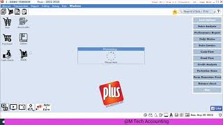 Sales analysis report in plus accounting software [upl. by Shumway816]