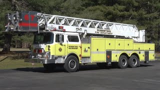 1982 Mack CFLTI Tower Ladder  Woodstock NY FD Truck 6717 [upl. by Risay912]