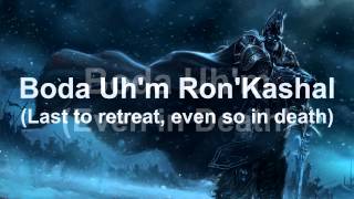 World of Warcraft  Invincible Lyrics [upl. by Enaenaj]