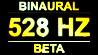 PURE 528HZ BINAURAL BEATS 🔊  8D  BETA [upl. by Ibrahim]