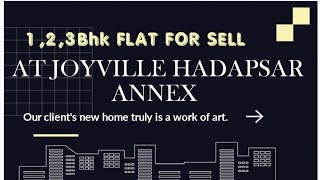 Brand New 123 Bhk ready POSSESSION In Joyville HADAPSAR ANNEX puneflats realestate hadapsar [upl. by Labana]