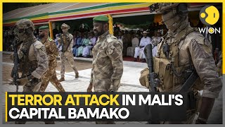 Terrorists attack military school in Malis capital Bamako  WION [upl. by Macguiness896]