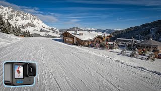 Muhlbach am Hochkonig Austria  Skiing With The GoPro Hero 10 Black [upl. by Elhsa]