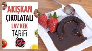 Sıcak Çikolatalı Akışkan Lav Kek  Sufle Gibi [upl. by Nasya]