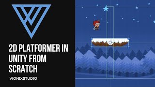 Creating a 2D platformer in Unity For total beginners [upl. by Atela]