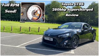 Toyota GT86 FRS Supercharged  Subaru BRZ  Litchfield 280bhp Kit  Full RPM Flat Out  Drive By [upl. by Bealle]