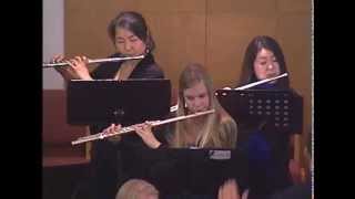 Pacific Flute Ensemble  Ottorino RespighiJicha Ancient Airs and Dances mvt 1 [upl. by Ahmad]